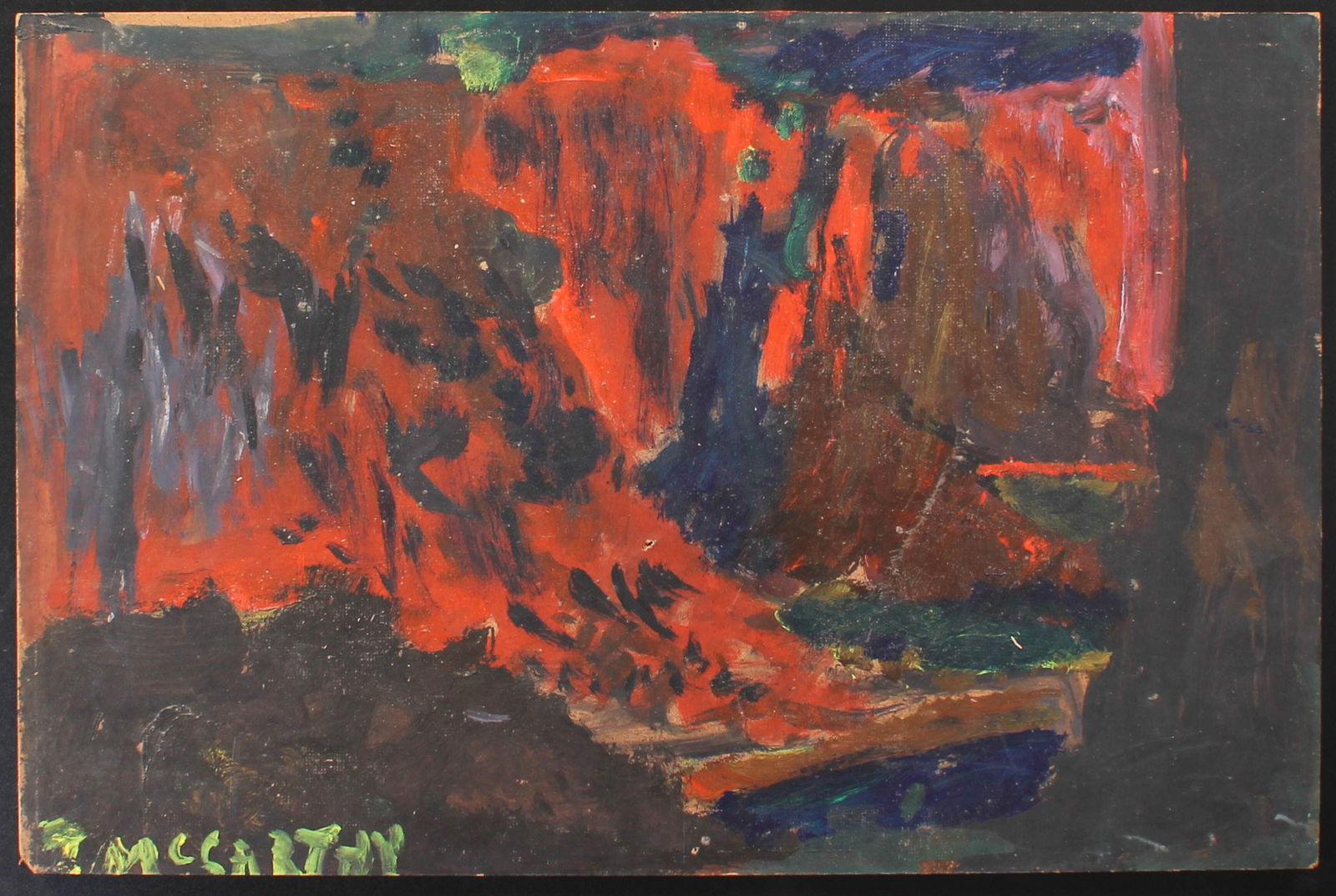 Justin McCarthy, Dramatic Landscape Painting (1 of 3)