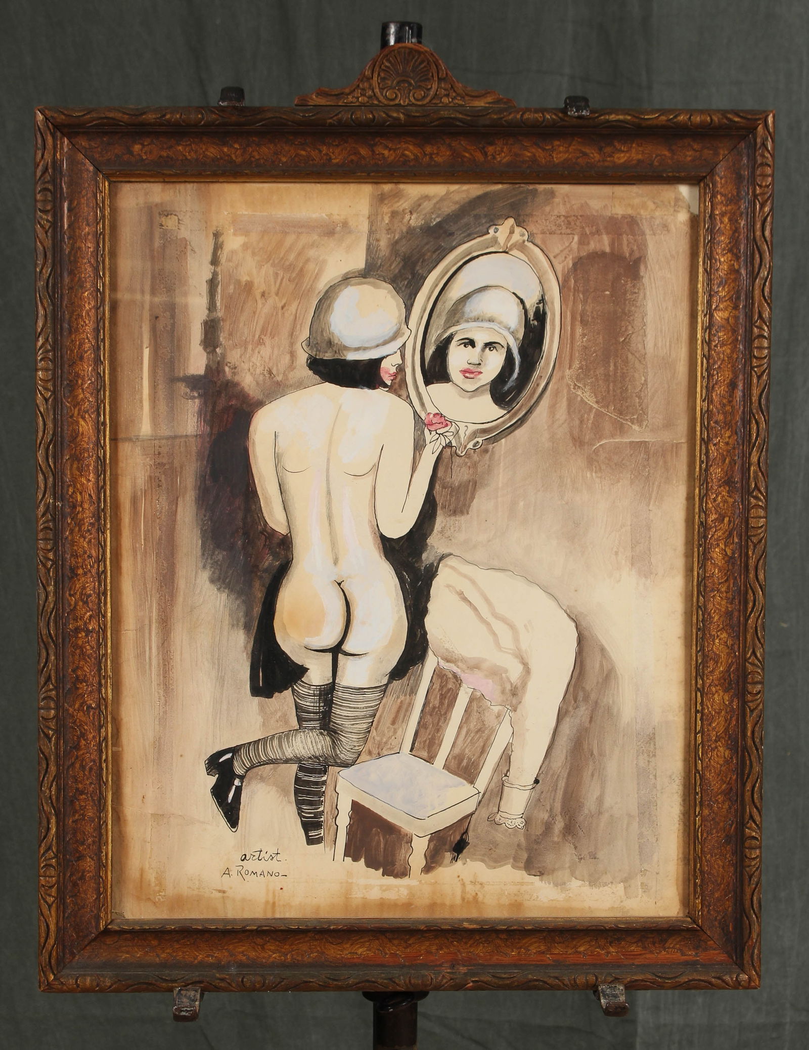 Antonio Romano, Folk Art, Flapper at Bath (1 of 7)