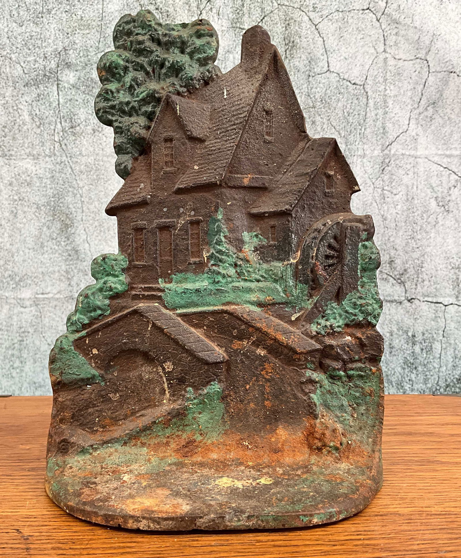 Water Mill Cast iron Doorstop (1 of 7)