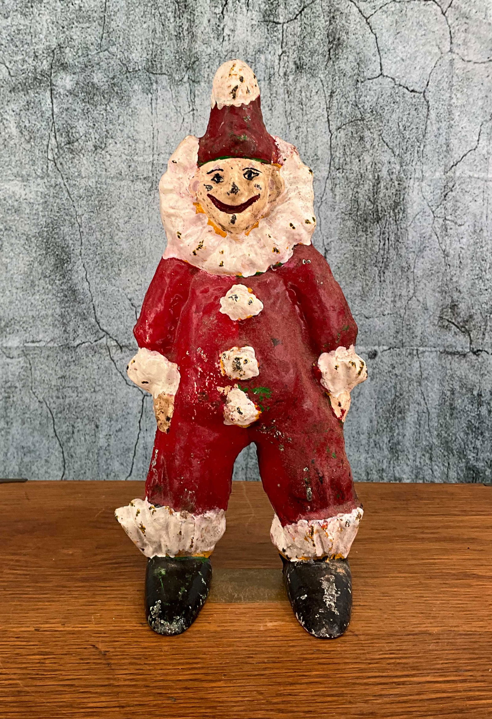 Pierrot Clown, Cast Iron Doorstop (1 of 5)