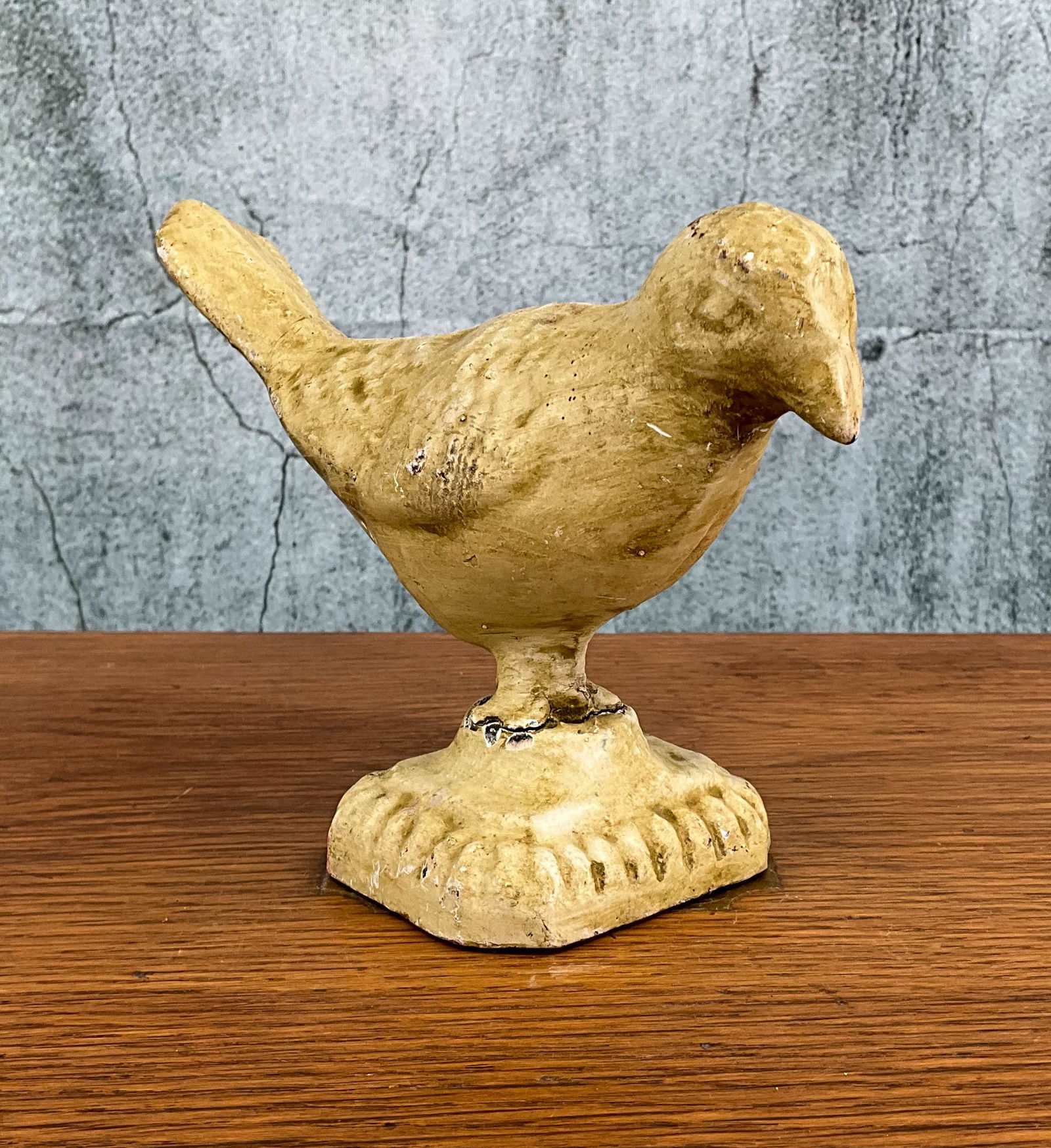 Cast Iron Bird Doorstop, Finial (1 of 6)