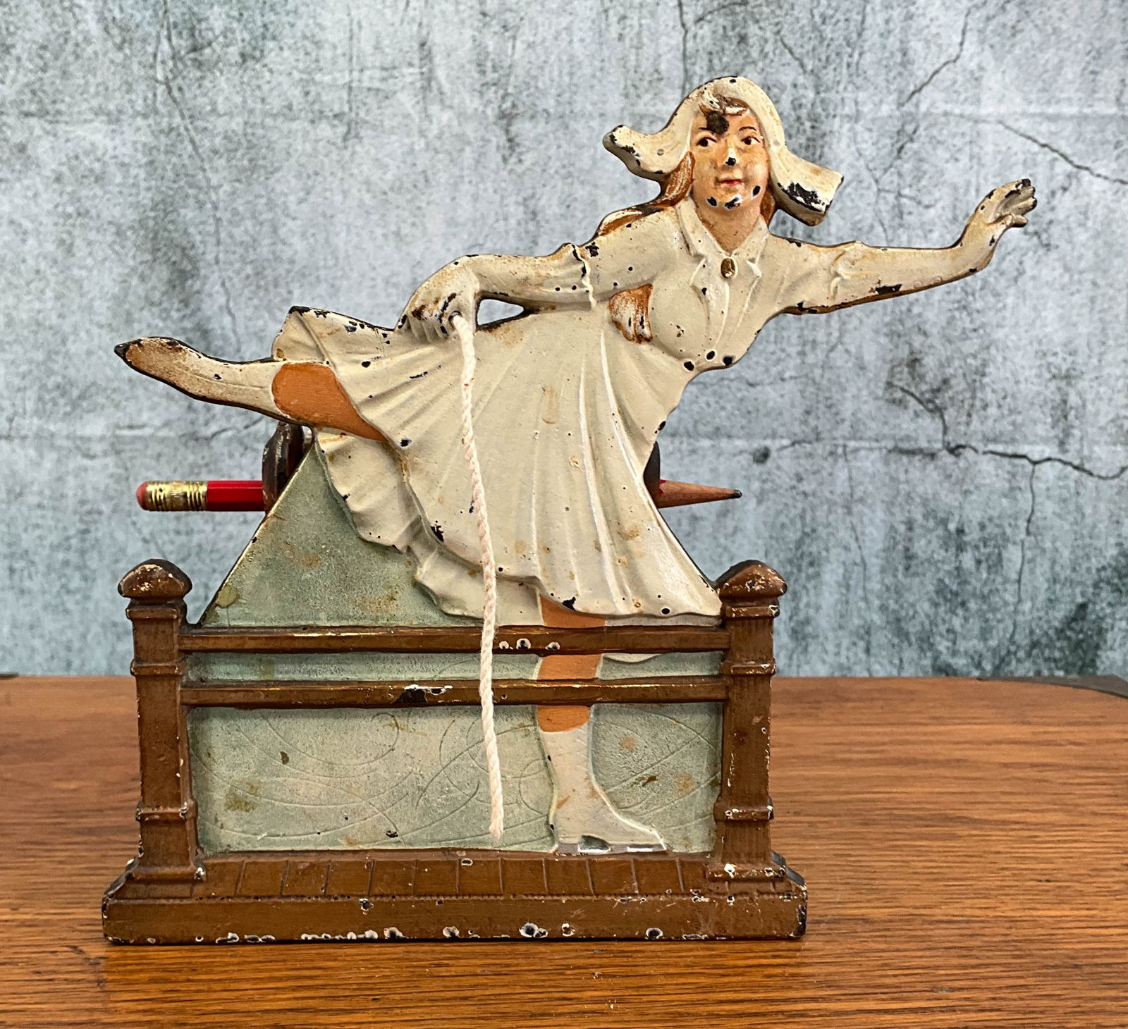 C.J.O. Judd Cast Iron Skater String Holder (1 of 7)