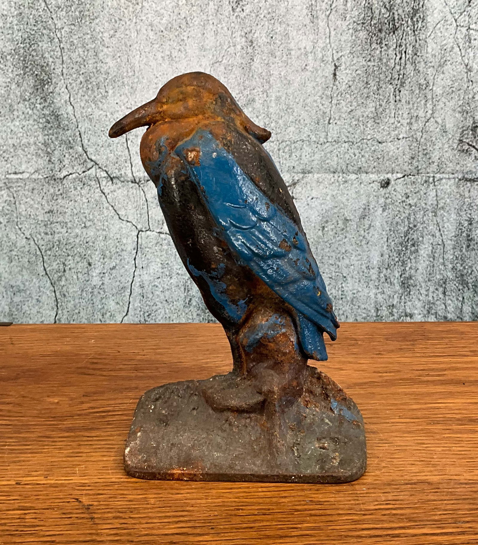 Albany Foundry Heron, Cast Iron Doorstop (1 of 6)
