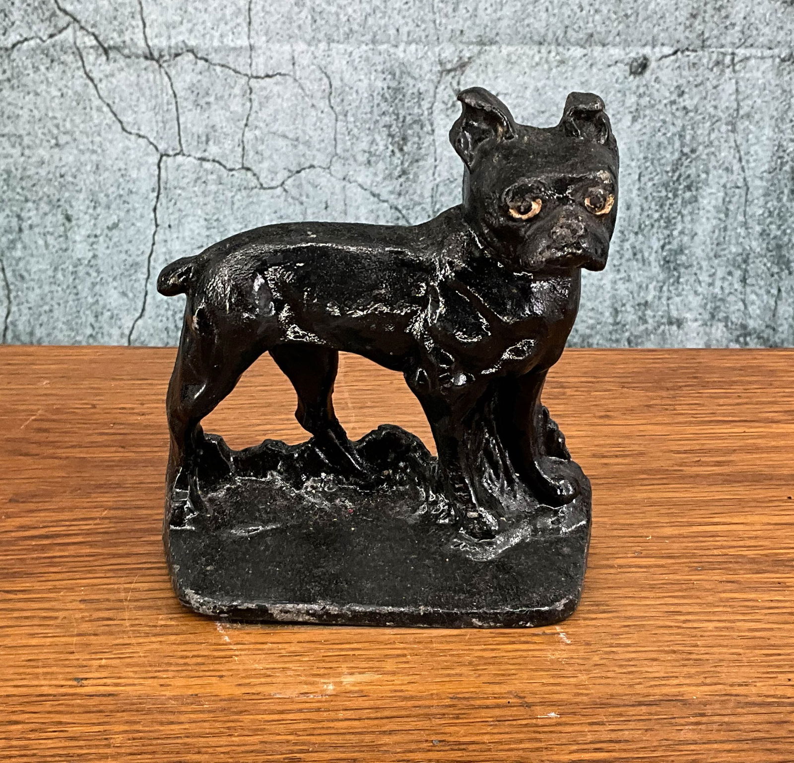 Boston Terrier Cast Iron Doorstop (1 of 5)