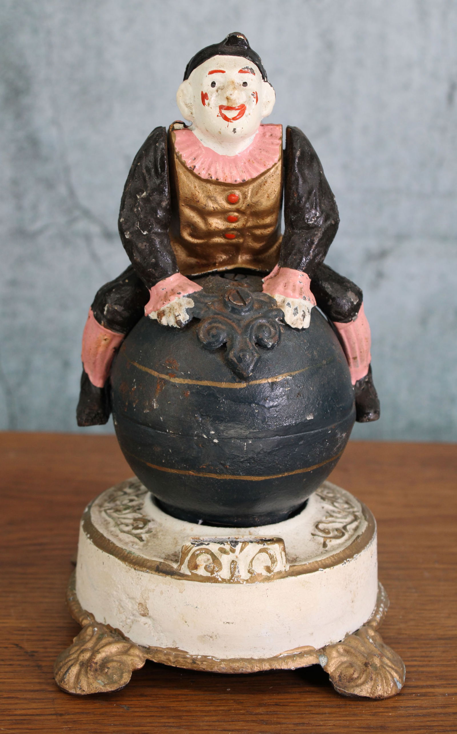 Handstand Clown Mechanical Bank (1 of 8)