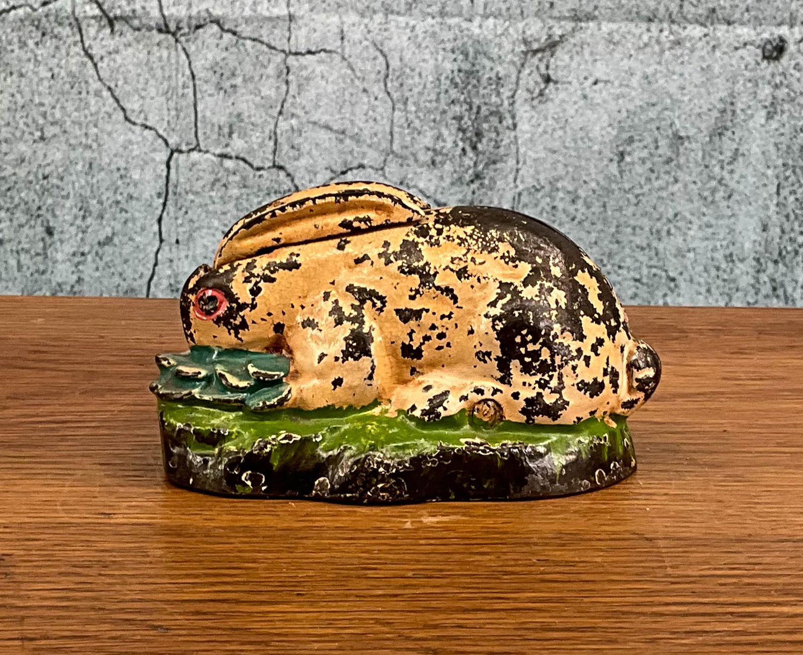 Rabbit in the Cabbage Mechanical Bank (1 of 8)