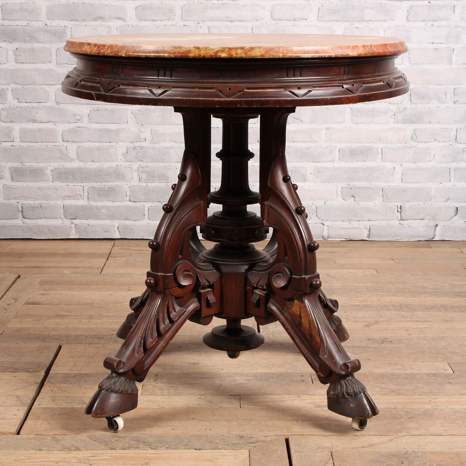 American Victorian Era Center Table (1 of 8)