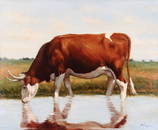 Cow Painting, E. Tapia