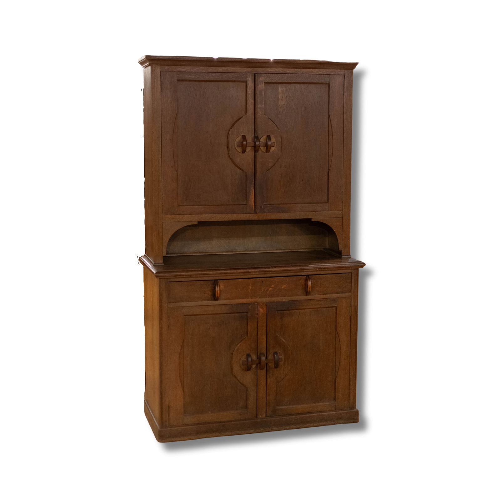 Step Back Cupboard With Arts & Crafts Details (1 of 6)