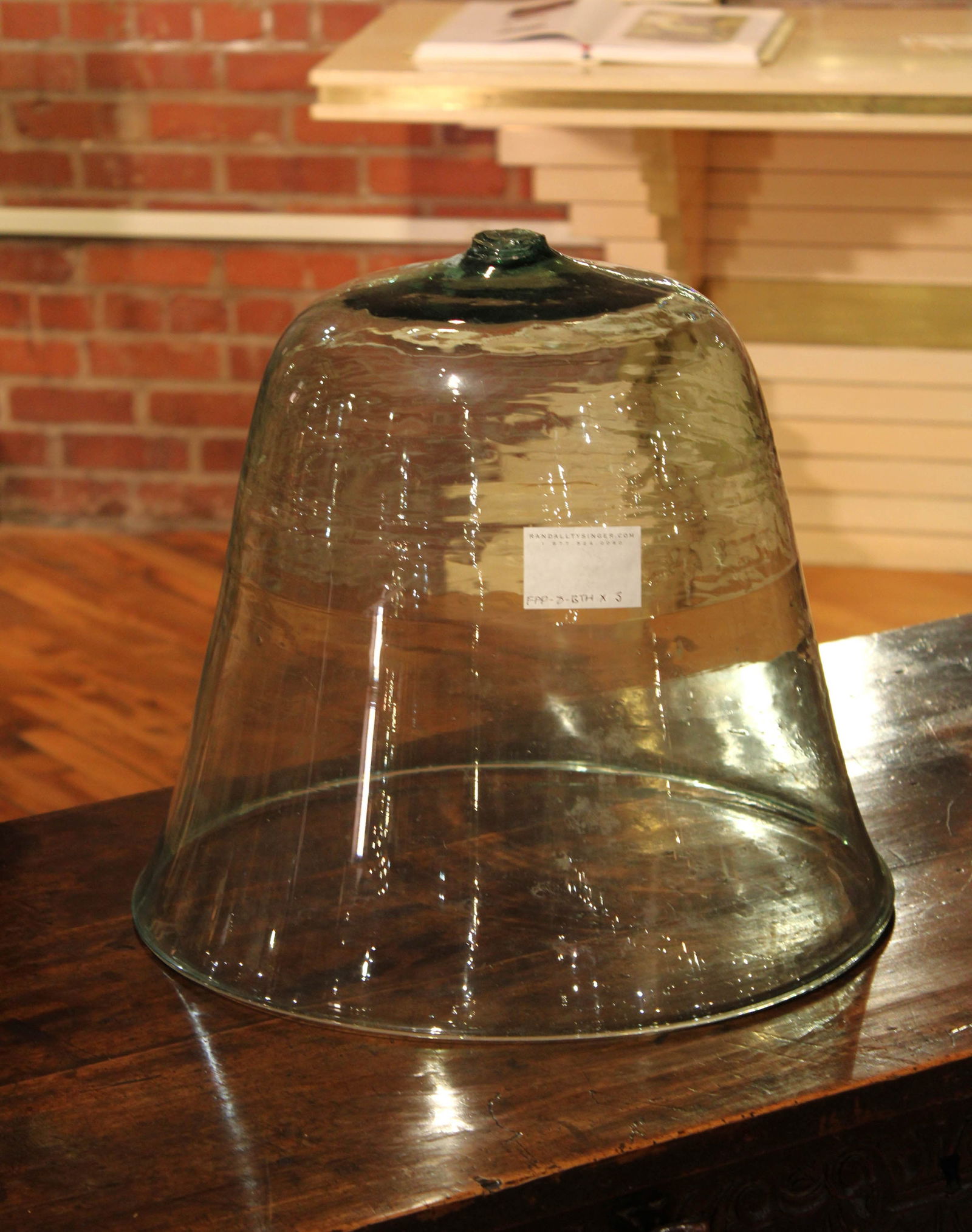 English Forcer, Blown Glass Cloche (1 of 4)