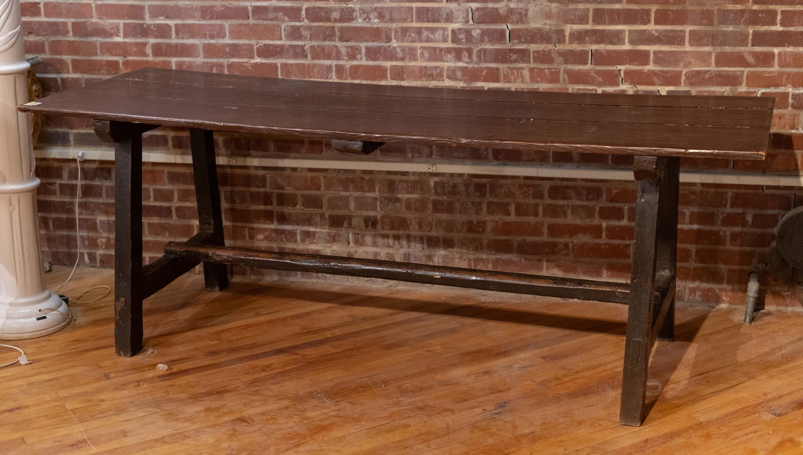 Antique Italian Plank Top Harvest Table (1 of 4)
