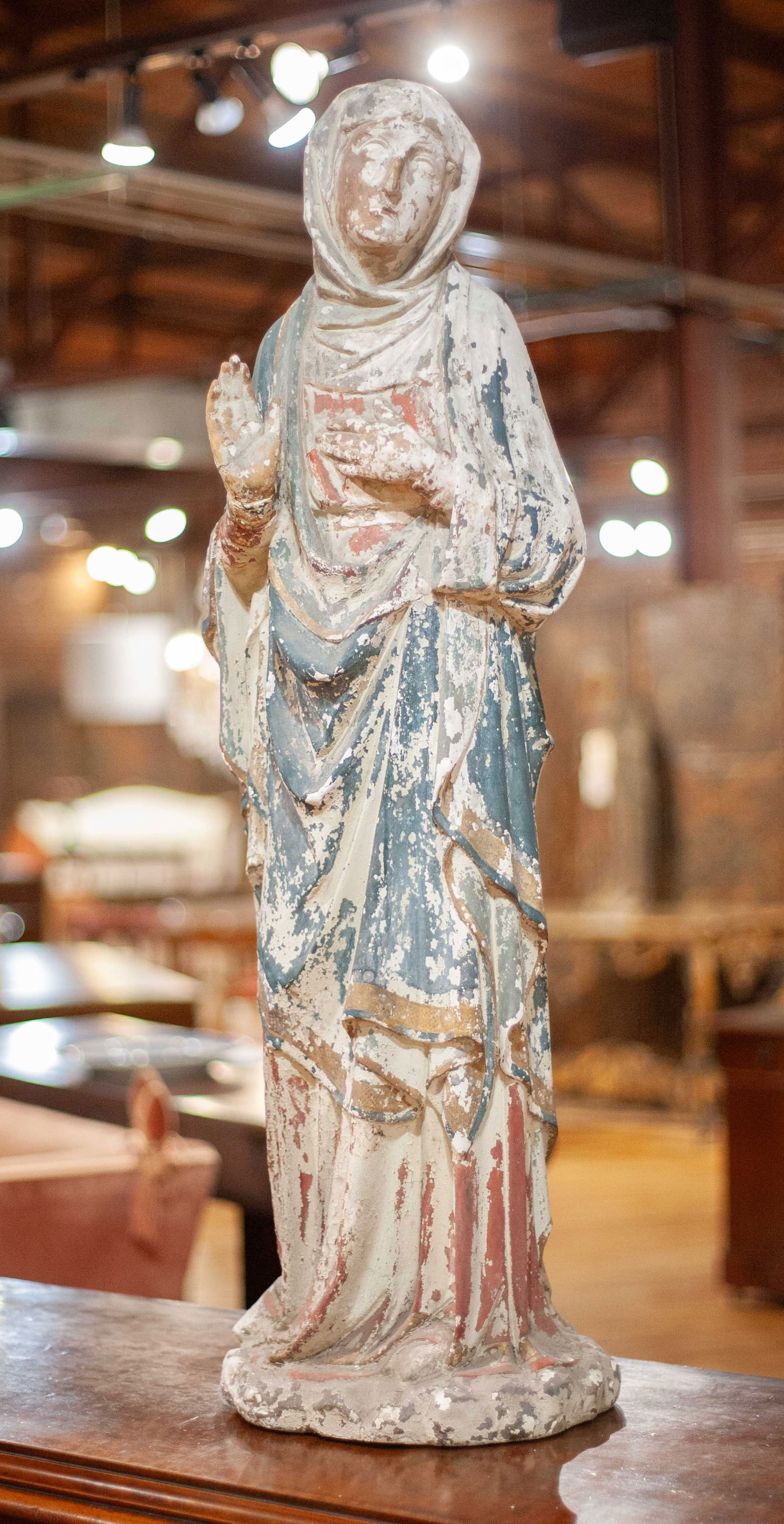Antique Dutch Terracotta Mater Dolorosa (1 of 4)