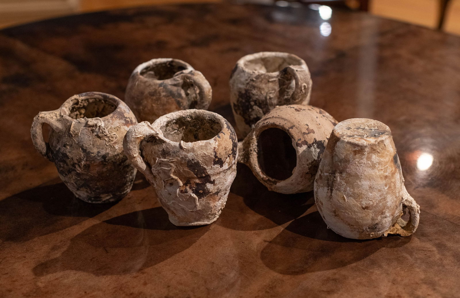 Set Of 6 Shipwreck Earthenware Vessels (1 of 6)