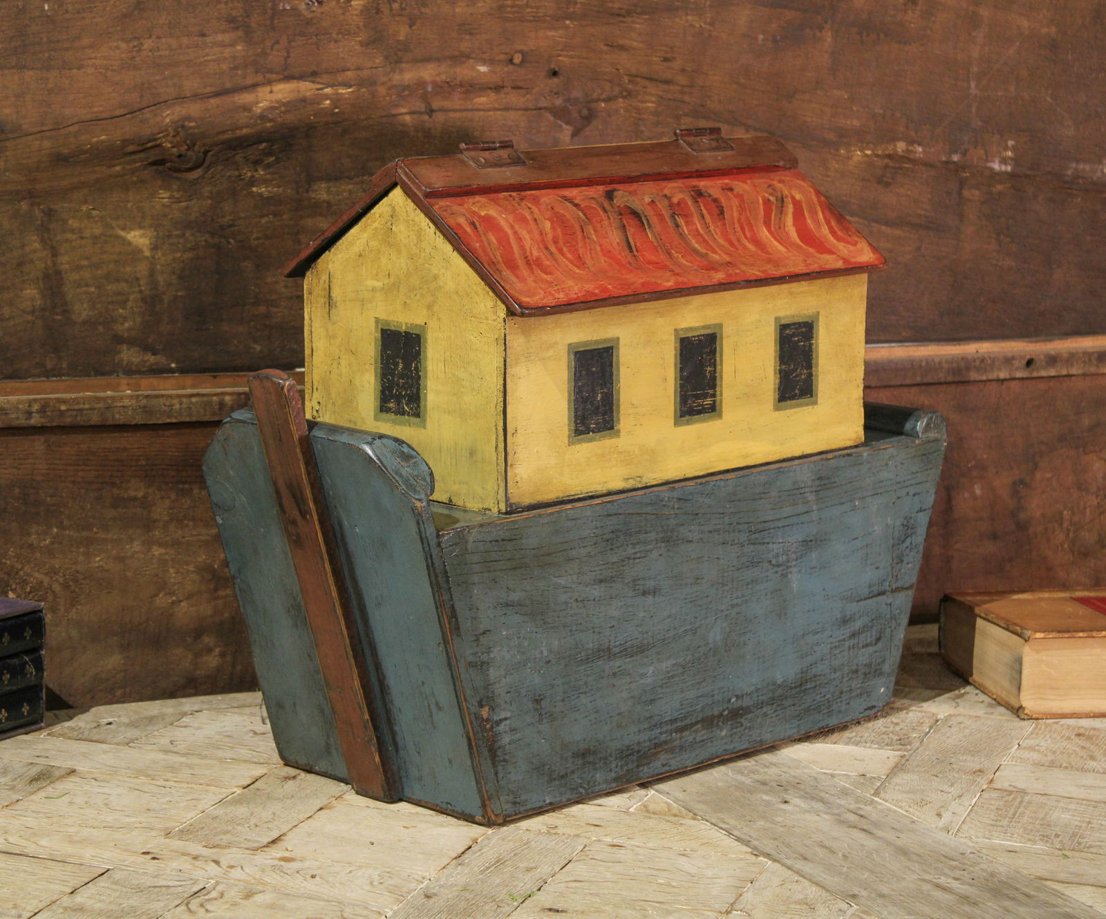 English Painted Noah's Ark (1 of 4)