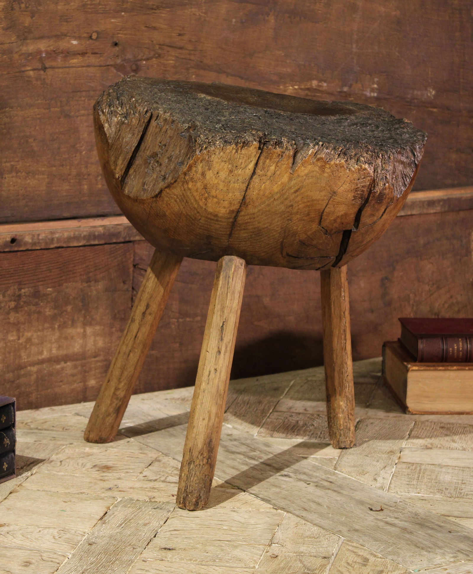 English Primitive Chopping Block (1 of 4)