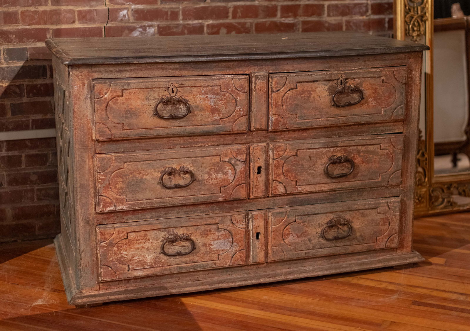 Italian Decorated Commode (1 of 5)