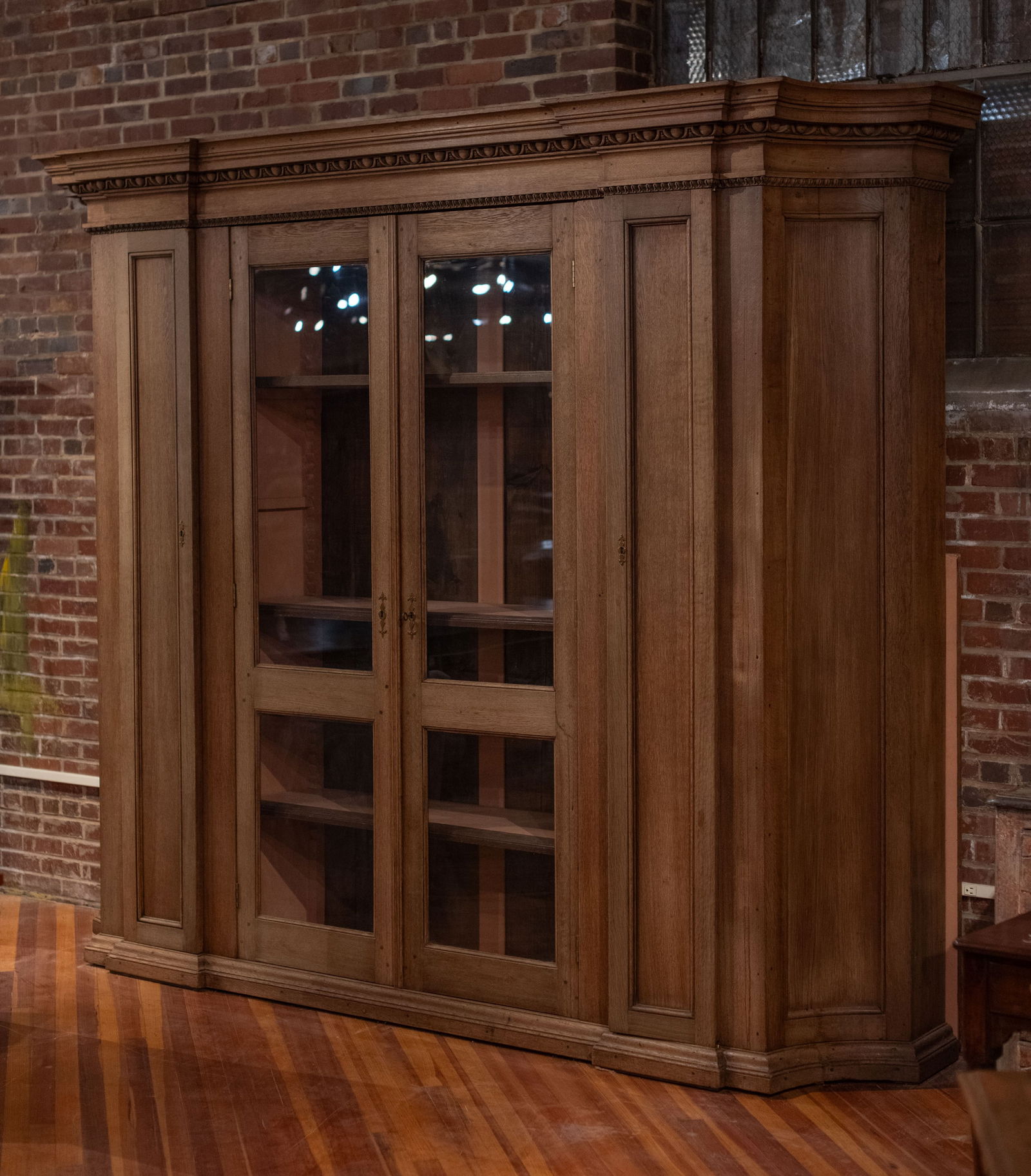 Flemish Bookcase with Glass Doors (1 of 4)