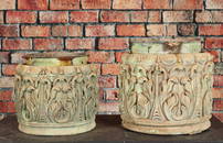 Salvaged Industrial Molds, Garden Planters