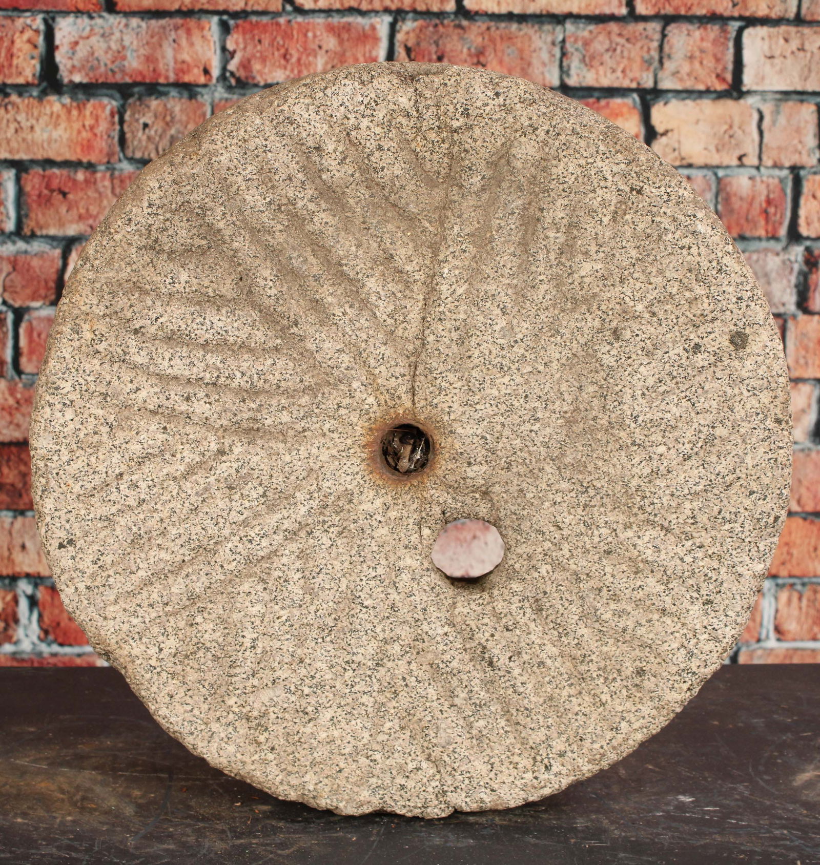 Antique Granite Millstone (1 of 7)