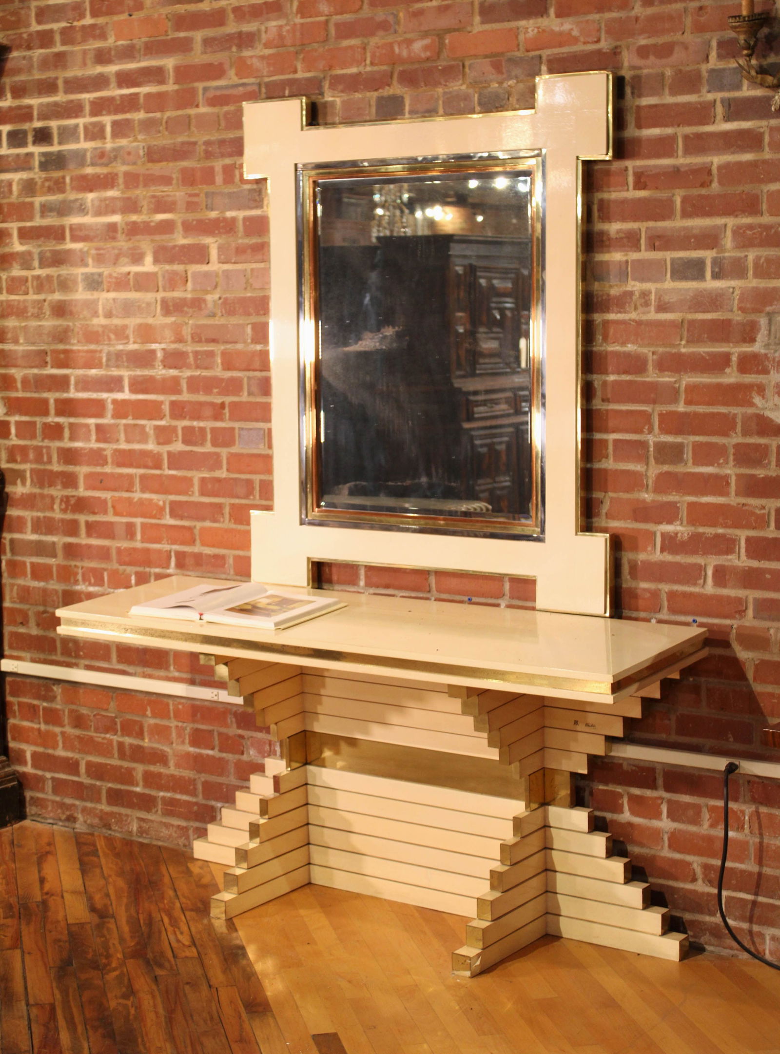 Alain Delon for Maison Jansen Console and Mirror (1 of 7)