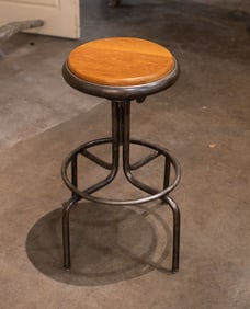 Industrial Artist's Stool