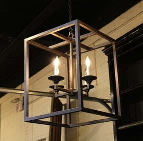 Contemporary Iron Lantern