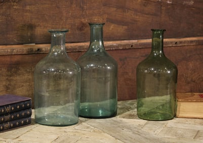 Trio French Cider Carafes