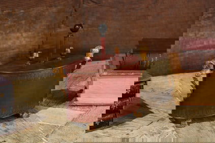 French Tole Cruet Caddy