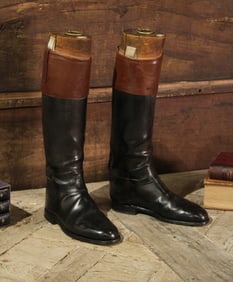 English Leather Riding Boots