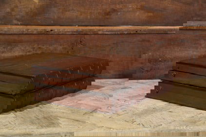 Antique English Wood Booksafes