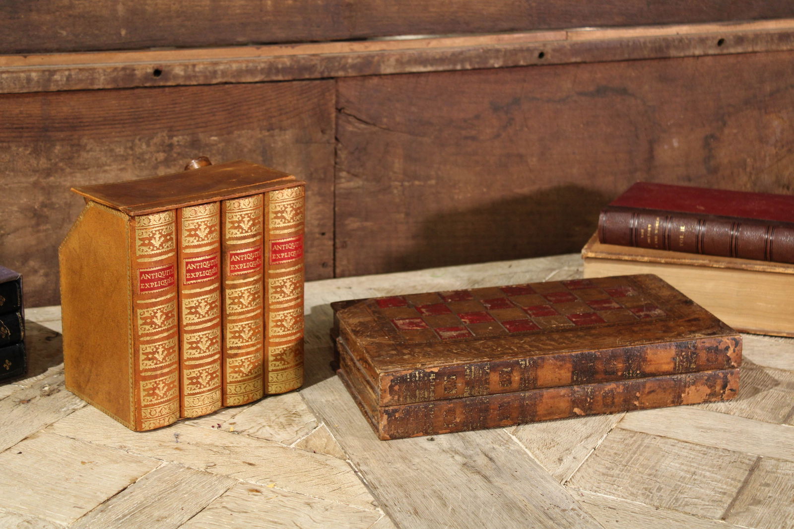 Gentleman's Accessories, English Tooled Leather (1 of 6)