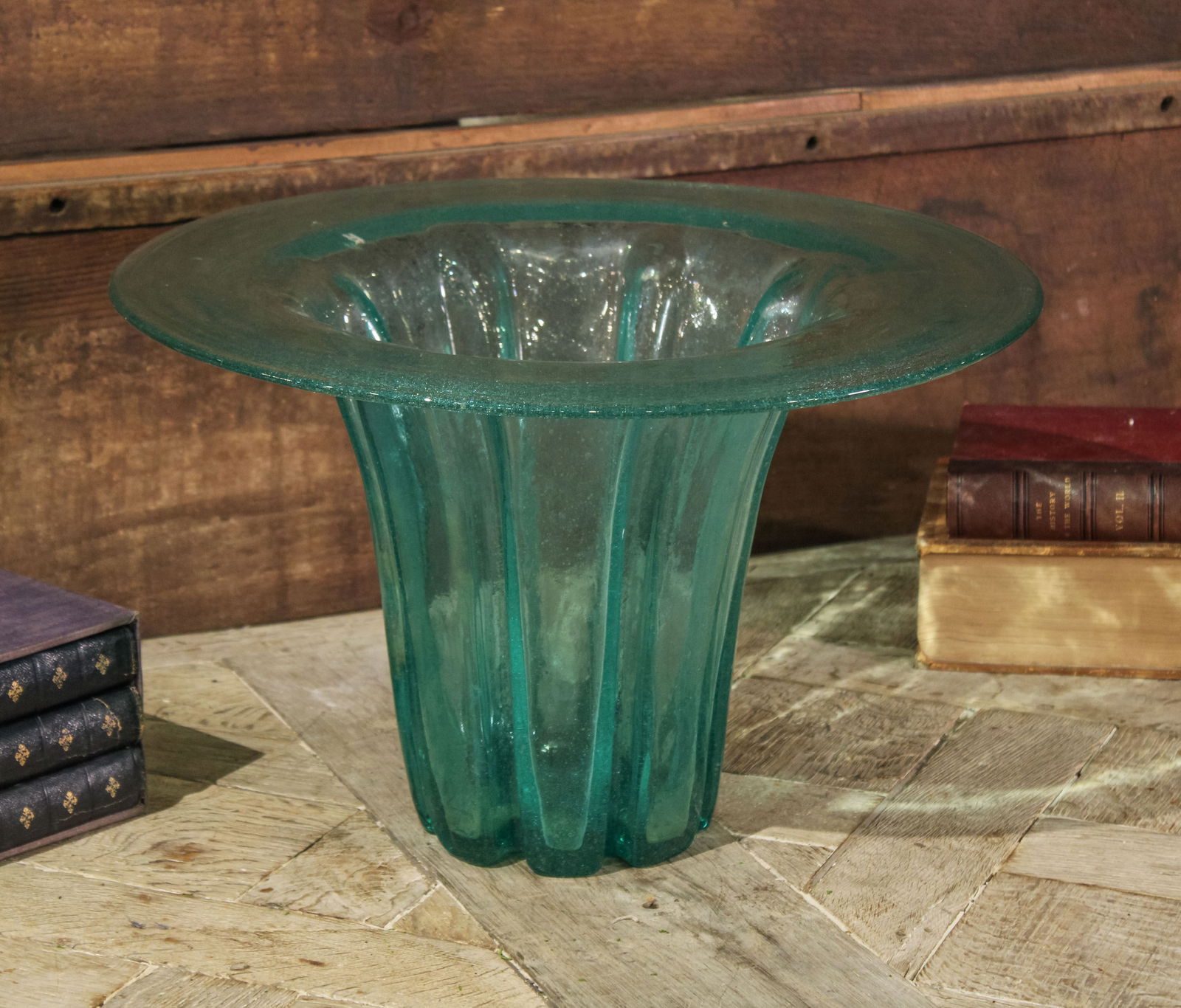 Large Scale Blown Glass Vase (1 of 3)