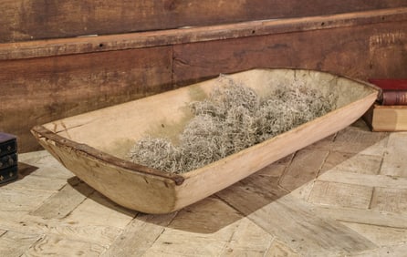 Large Scale Carved Wood Trencher