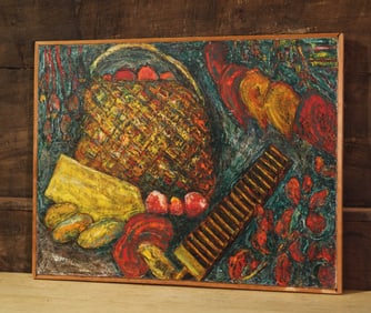 Still Life Painting, Russian, Kozlov, 1963