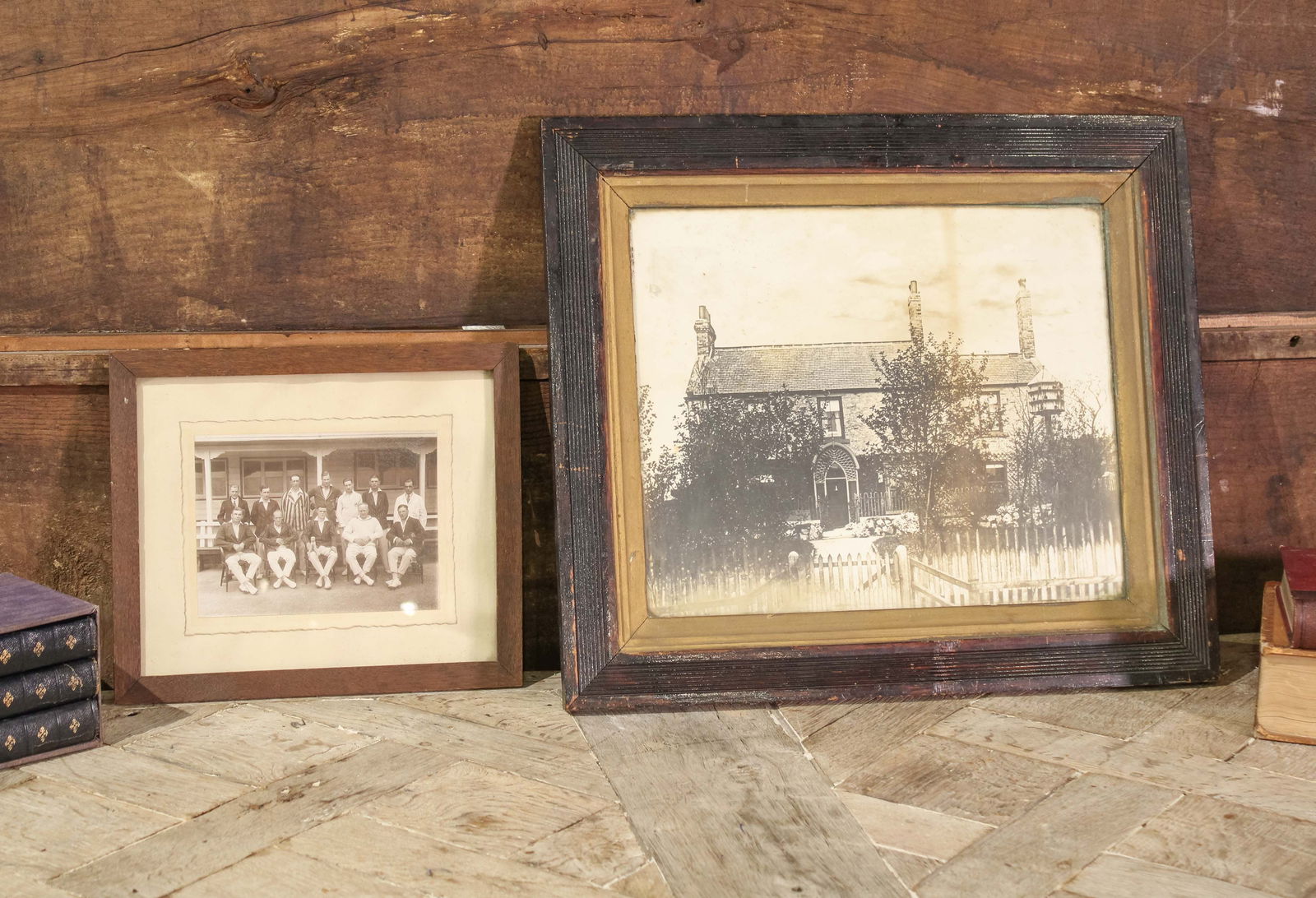 Decorative Duo of Antique Photos, Framed (1 of 4)