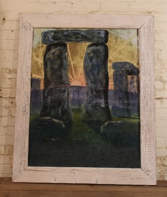 English Stonehenge Painting