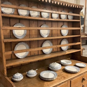 China Service, Blue and White, English, Keeling