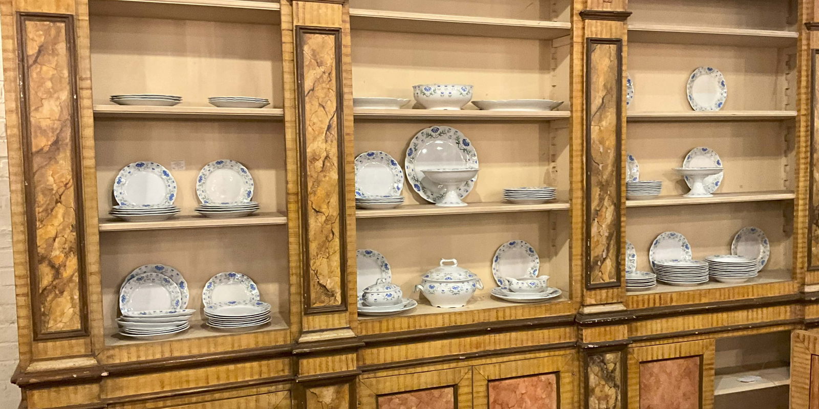 French China Service, 19th C, Nigelle (1 of 12)