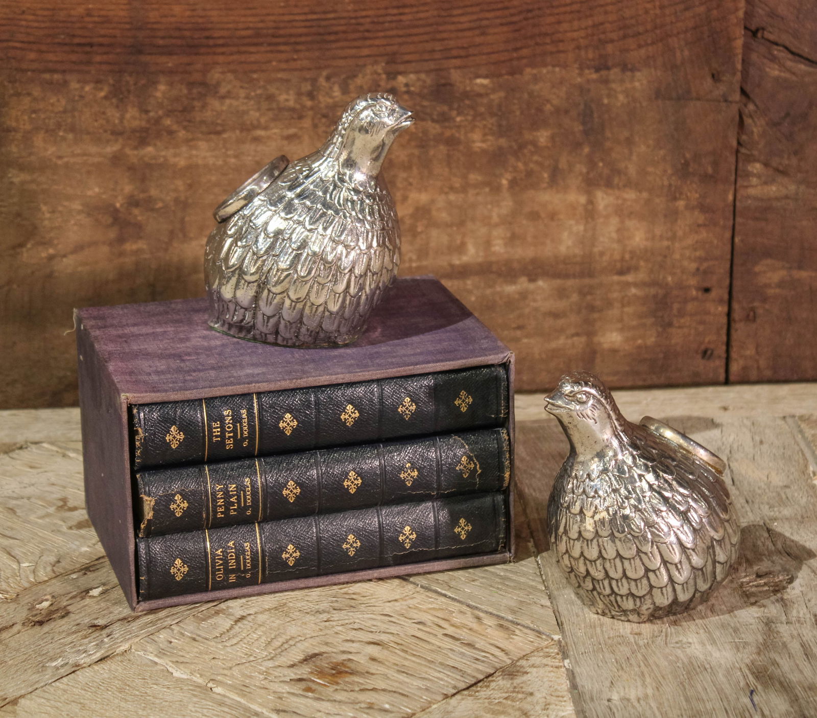 Pair Valenti Quail Form Cigarette Holders (1 of 4)