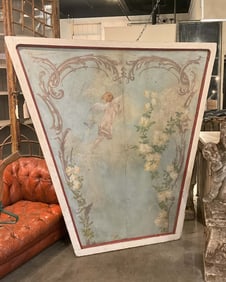 French Painted Carousel Panel