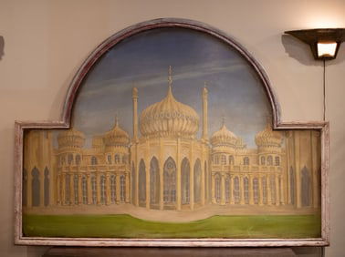 English Oil Painting, Brighton, Royal Pavillion