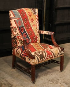 Gainsborough Chair With Kilim Upholstery