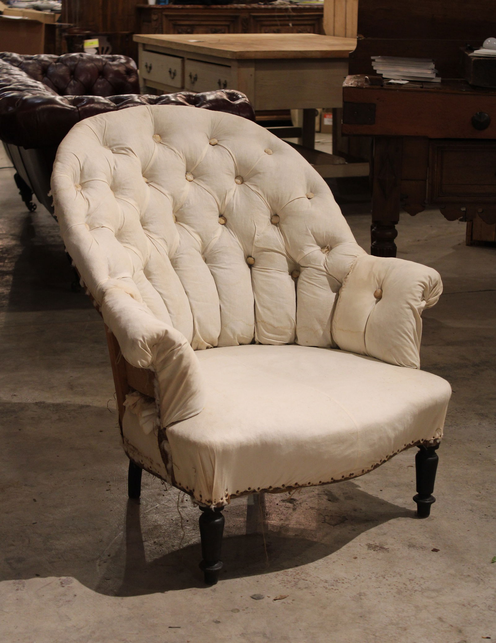 French Napoleon III Chair (1 of 6)
