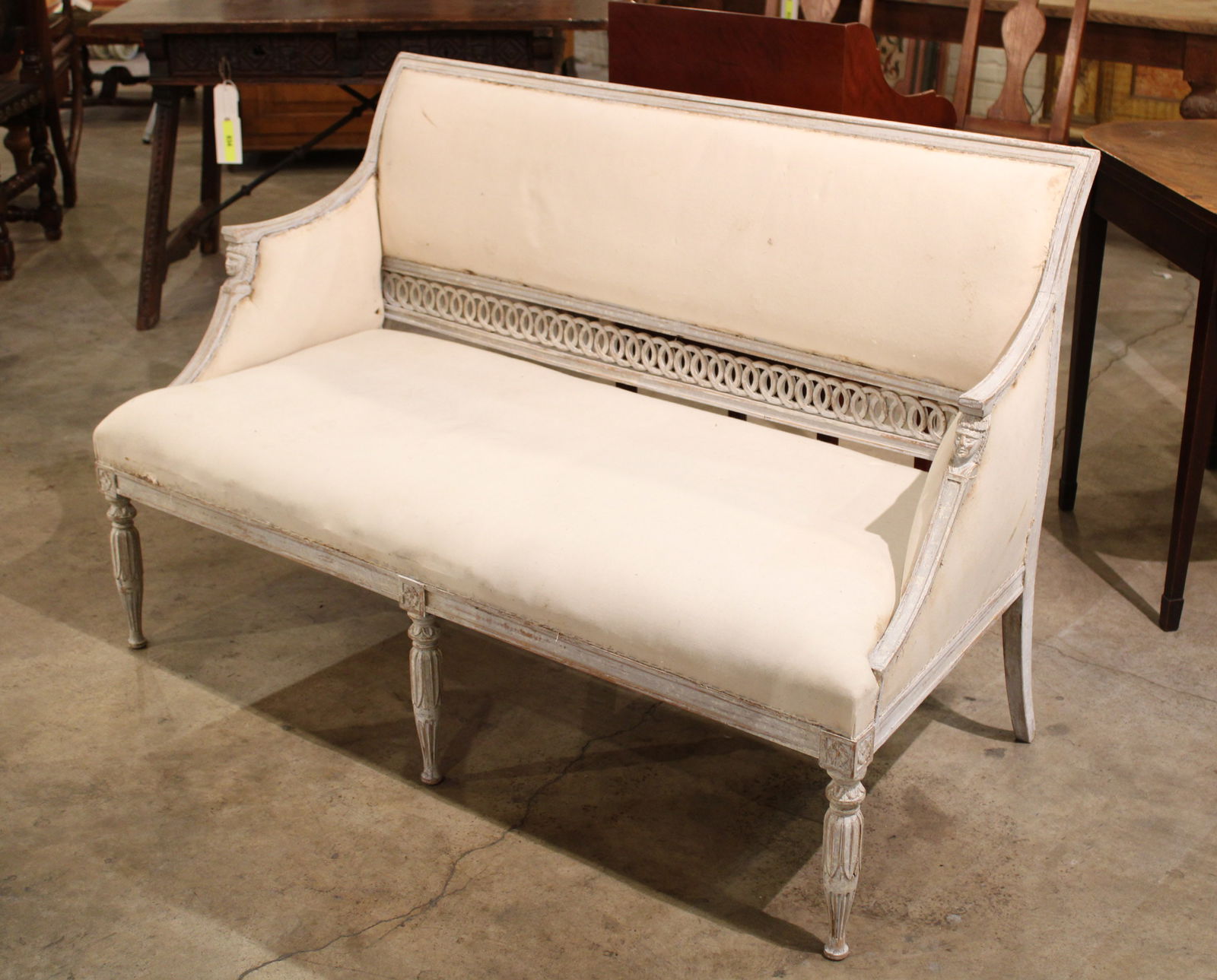 Painted Swedish Sofa (1 of 5)