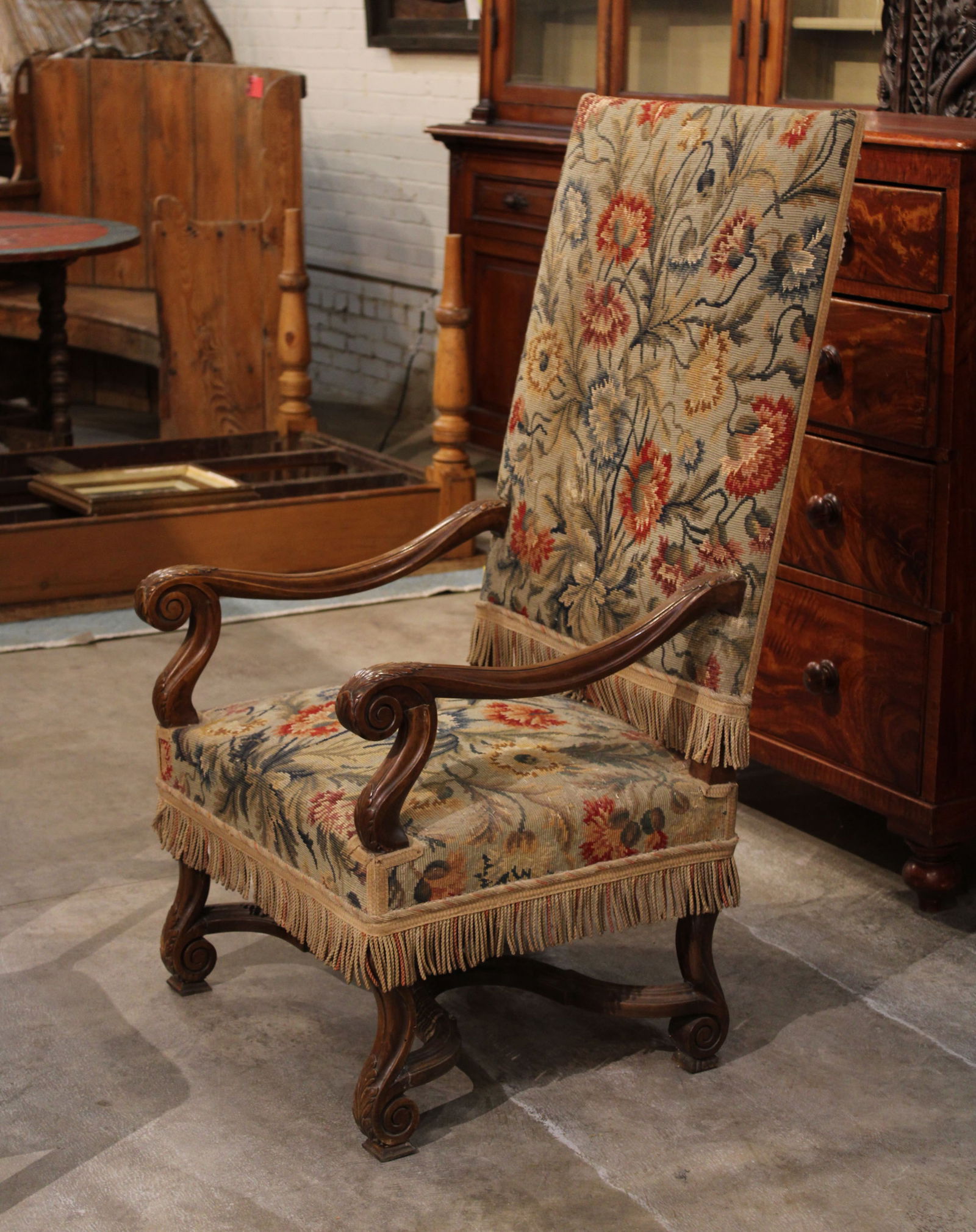 French Needlepoint Armchair (1 of 6)
