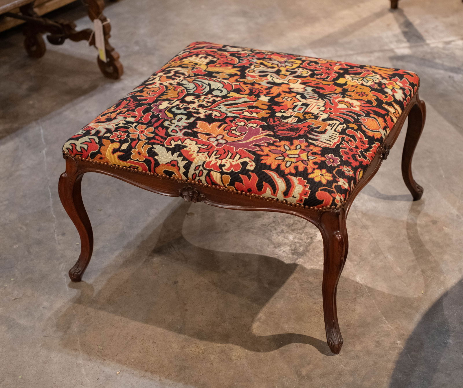 French Stool, Upholstered (1 of 4)