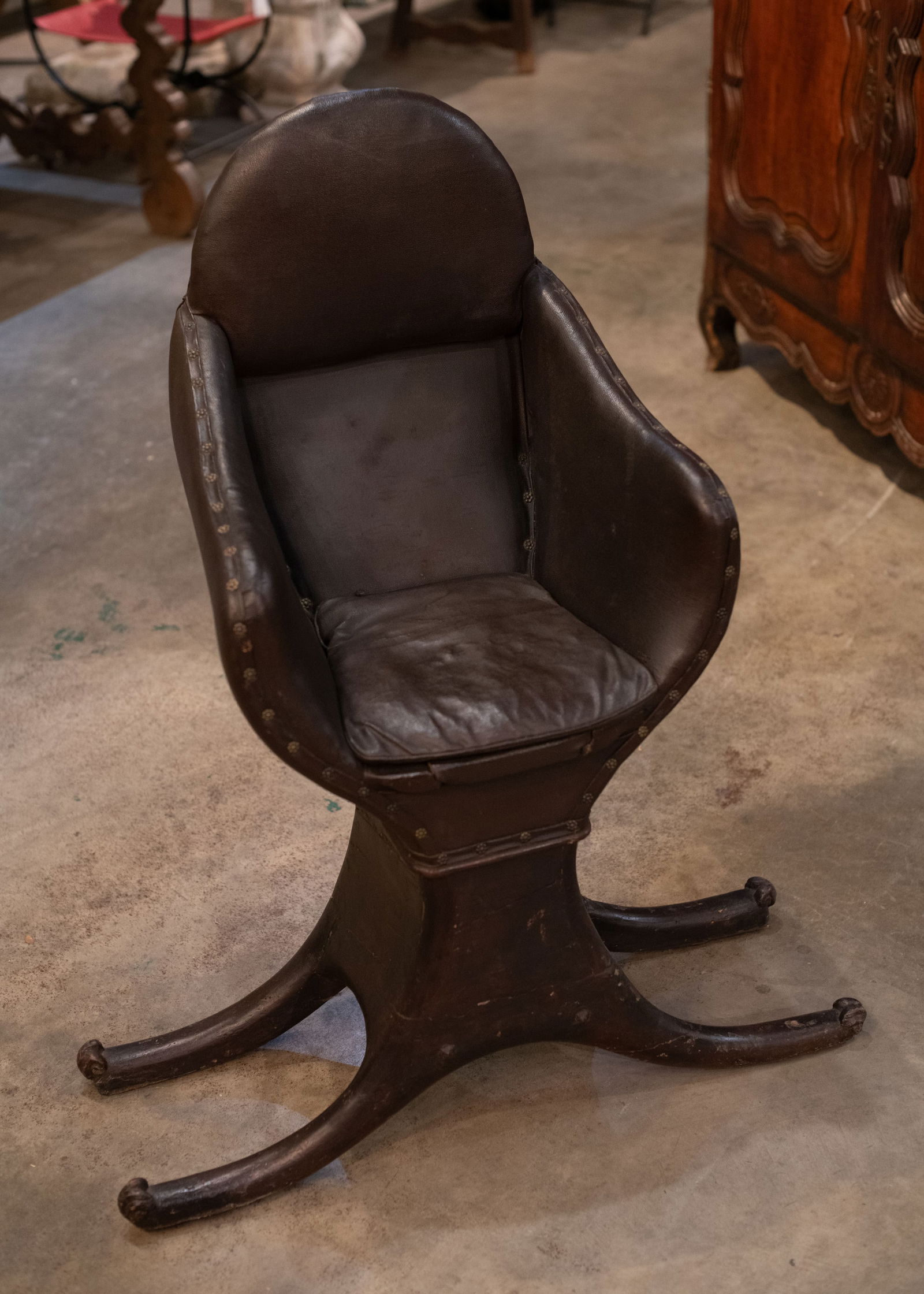 Antique Venetian Gondola Chair (1 of 6)