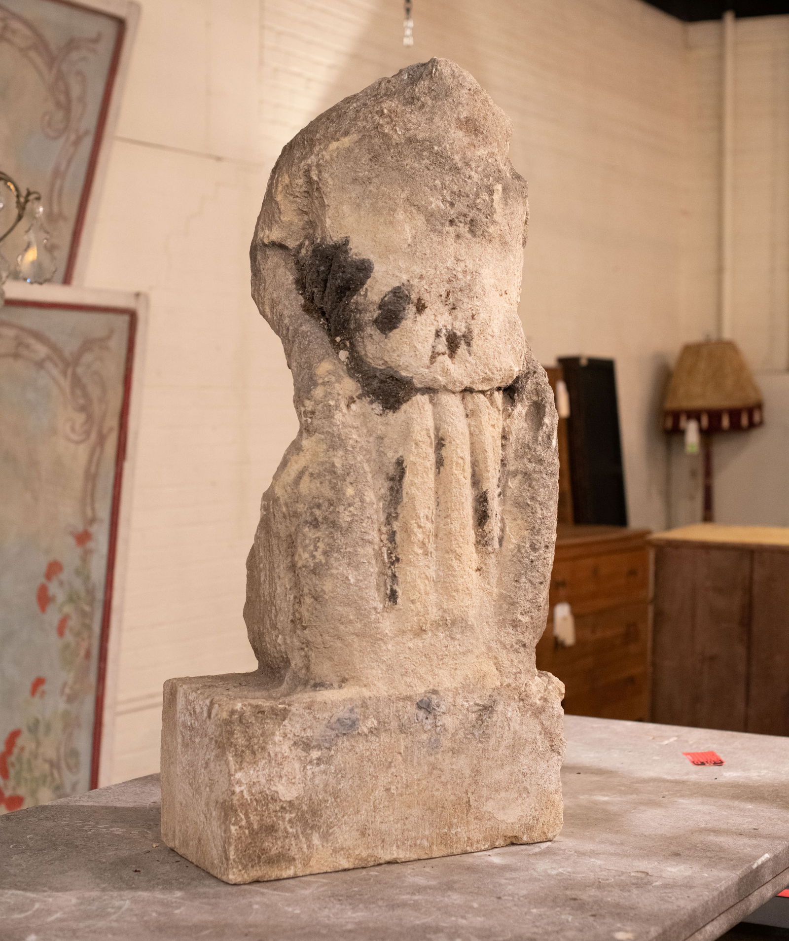 Carved Limestone Fragment, Gloucester Cathedral (1 of 5)