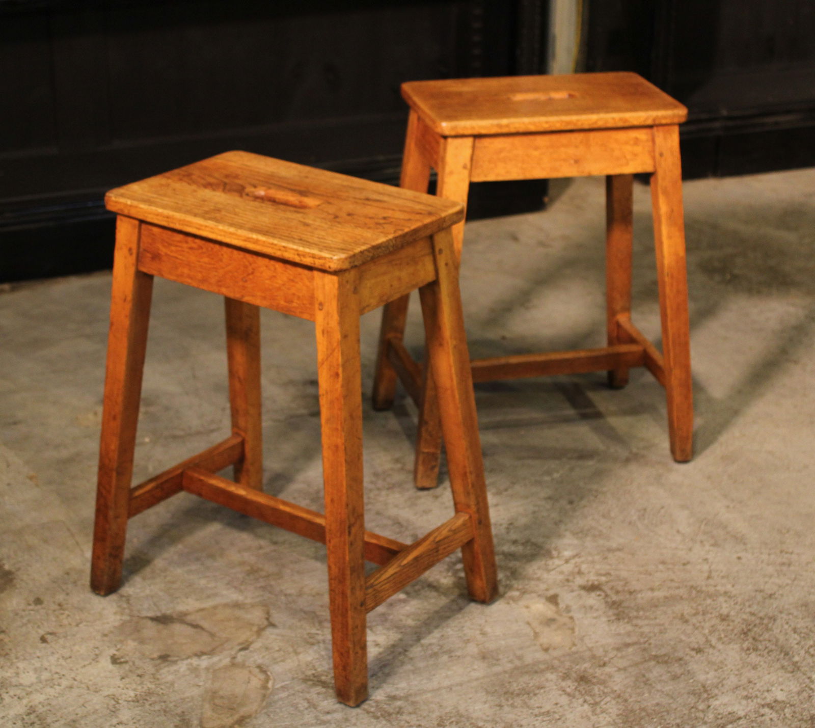 Pair Of English Pub Stools (1 of 5)