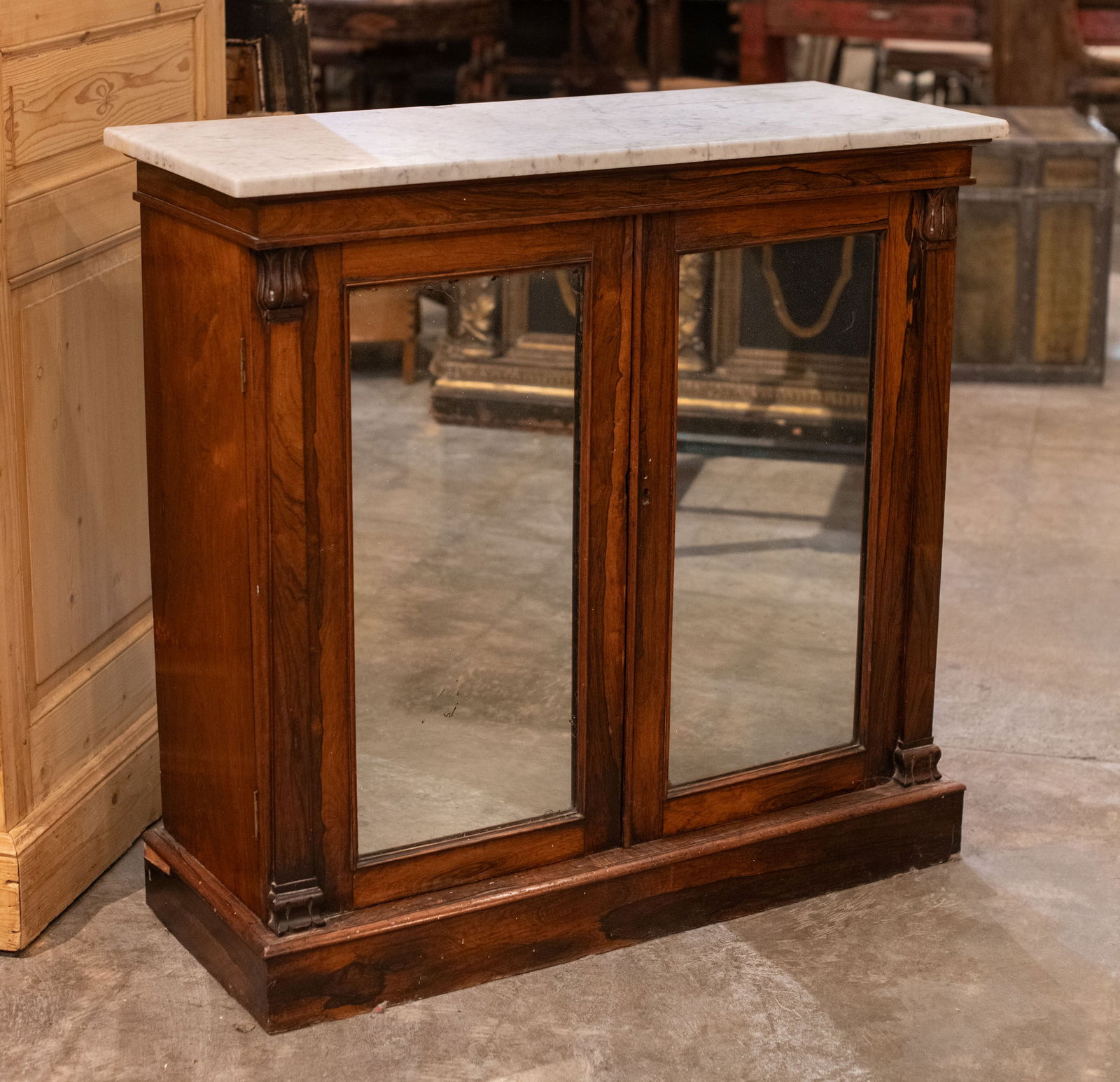 French Empire Marble Top Server (1 of 6)